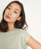 Picture of MARCEAU ALMOND GREEN ECO-FRIENDLY LINEN T-SHIRT