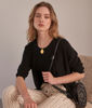Picture of PRESIOZA BLACK LYOCELL, COTTON AND LINEN TANK TOP