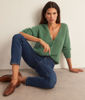 Picture of PADDY GREEN POLYAMIDE AND RESPONSIBLE WOOL CARDIGAN