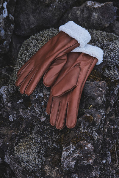 Picture of JULIE LEATHER GLOVES