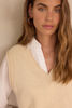 Picture of BASILE SLEEVELESS JUMPER IN 100% WOOL