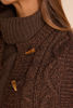 Picture of BARNEY SLEEVELESS CABLE KNIT WOOL GILET