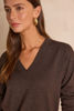 Picture of BOB V-NECK JUMPER IN WOOL