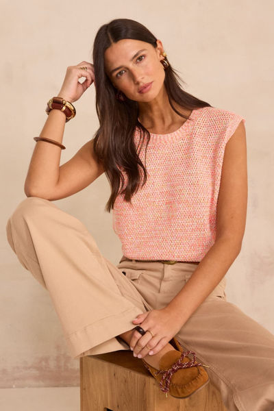 Picture of SLEEVELESS COTTON BLEND PULL PASSION