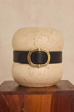 Picture of ELISE WIDE LEATHER BELT