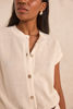 Picture of SHORT-SLEEVED COTTON VEST ALMA
