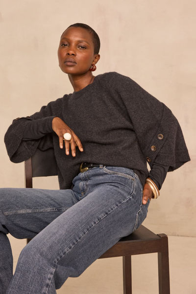 Picture of ALYA 3/4 SLEEVE CASHMERE SWEATER