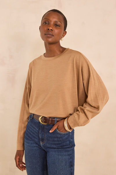 Picture of THEOPHILE LONG SLEEVE DENSE KNIT T-SHIRT